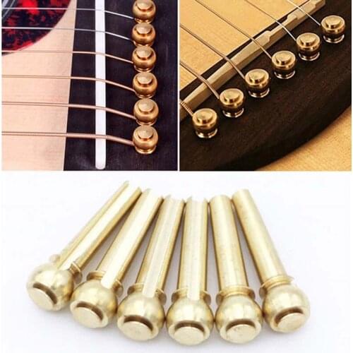 Guitar Bridge Pins Classical Style Acoustic 6-String Guitar Bridge Pins Musical String Instruments Guitar Accessories
