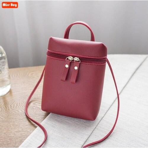 Fashion Universal Leather Solid Color Phone Bag For Samsung/iPhone/Huawei/HTC/LG Wallet Case Outdoor Shoulder Bag Purse Pocket