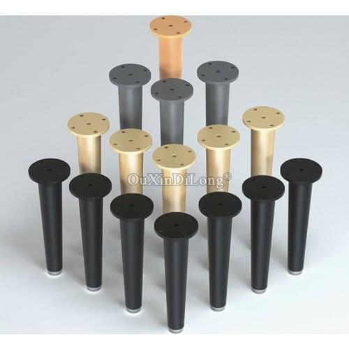 New 4PCS Heavy Duty Adjustable Furniture Leg Feet Wooden/Metal Cabinet Chair Couch Sofa Bed Furniture Feet Loading 500KG/PCS