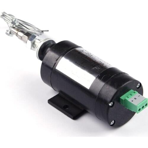 Open type XHQ-PTG 12v/24v diesel engine flameout genset solenoid valve electronic control oil cut stop valve