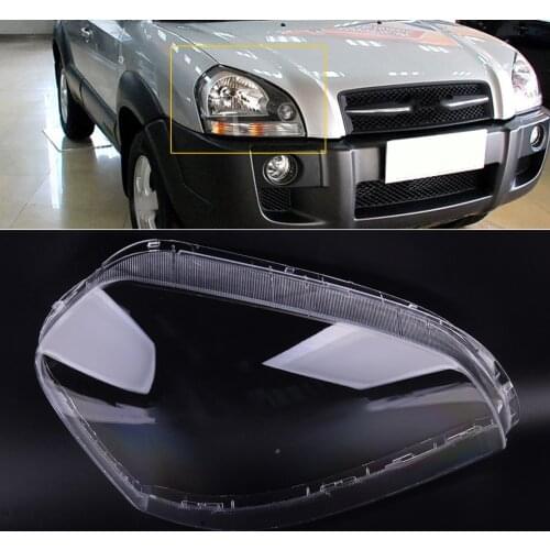 Front Right Clear Headlight Headlamp Lens Lenses Cover Fit for Hyundai Tucson 2005 2006 2007 2008 2009
