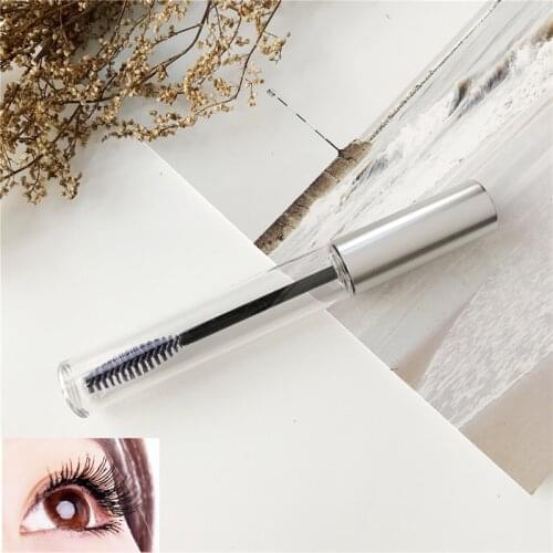 Portable Empty Black Eyelash Tube Mascara Cream Vial/Container Fashionable Refillable Bottles 10ml Makeup Tool Accessories