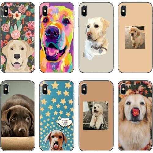 Luxury labrador dog Accessories Phone Case For Huawei P40 P30 P20 Pro P10 P9 Lite Y5 Y6 Y7 Y9 P Smart Plus 2018 2019