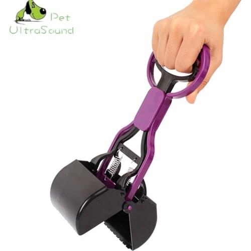 Pet Dog Cat Pooper Scooper Long Handle Jaw Poop Scoop Outdoor Cleaner Waste Pick Up Convenient Dogs Cat Waste For Dogs Supplies
