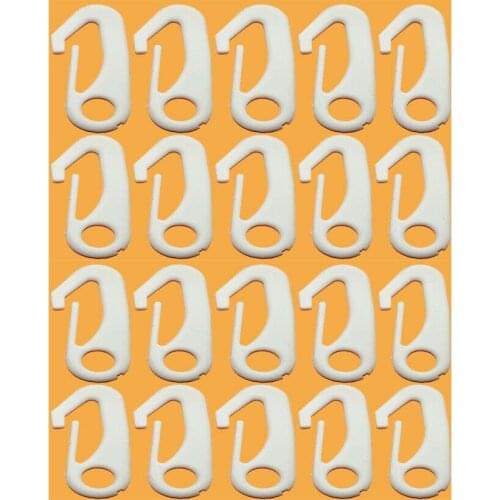 20x Nylon clip /boat / boating sail clip / flag clip / Flag Line Hook