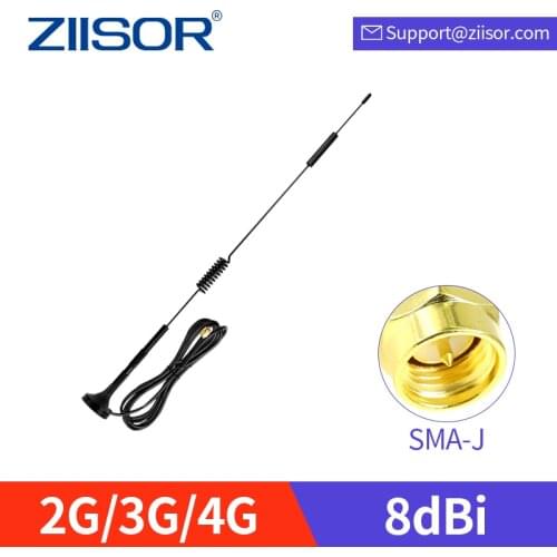 4G/2G/3G/GSM/GPRS/NB-IoT Full Netcom Whip Magnetic Base Wireless Module Antenna Outdoor High Gain SMA Male