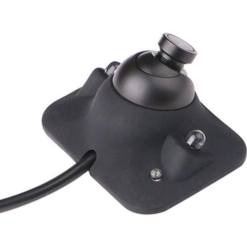 Car HD Reversing Blind Spot Side Rear View Camera, NO Guide Line, Adjustable