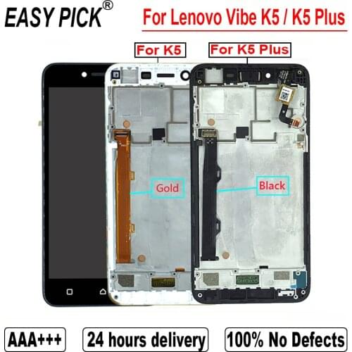 For Lenovo Vibe K5 A6020A40 A6020a41 LCD Display Touch Screen Digitizer Assembly For Lenovo K5 Plus A6020A46 A6020l36 a6020l37