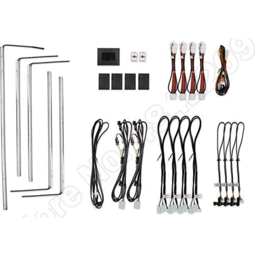 For Mazda CX-5 2017-2020 Car Ambient Light 64-Color SetButton Control Decorative Atmosphere Lamp illuminated LED strip