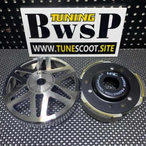 Clutch kit for 157QMB 152QMI LF150T tuning upgrade racing cvt parts bell pads by BWSP