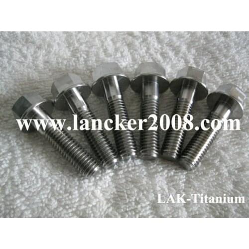 M6x45 Gr5 hexagon flanged head bolt/screw for Motor