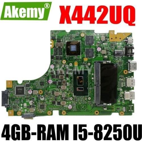 Laptop motherboard for ASUS VivoBook 14 X442UQR R419U X442UN X442UR X442UNR X442UQ original mainboard GT940MX 4GB-RAM I5-8250U