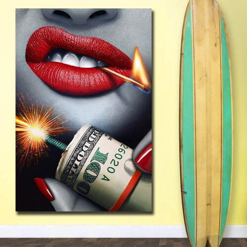 Fashion Wall Pictures Print On Canvas Oil Painting Best Bang for Your Buck Canvas Painting Office Wall Art Home Decor Unframed