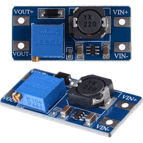MT3608 DC-DC Step Up Converter Booster Power Apply Module MAX Output 28V Input Voltage 2 V ~ 24 V Integrated Circuit For PC