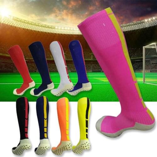 Male Football Stockings MTB Soccer Sport Men Anti Slip Cycling Sock Tennis Running Socks Winter Warm Cycling Stocking