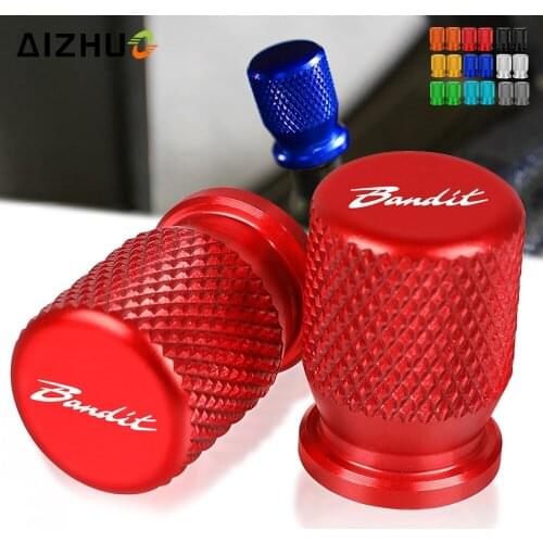 Bandit Motorcycle Wheel Tires Valves Tyre Stem Air Cap Cover FOR SUZUKI GSF 250 400 650 600S N 1250 BANDIT GSF1250 GSF650 GSF600