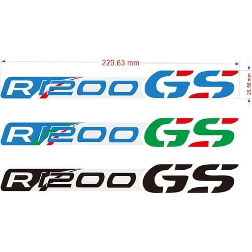 Stickers For BMW R1200GS R 1200 GS ADV adventure 1200 GSA Tank Pad Aluminum top tail side cases Decals 2014 2015 2016 2017