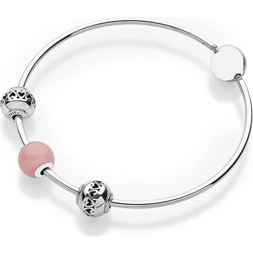 NEW Book Di 100% 925 Sterling Silver Sweet Devotion Bracelet DIY Original charm Bracelets jewelry A set of prices