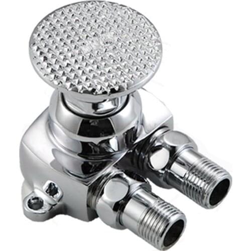 Switch Foot Pedal Valve Tap Faucet Basin Single Cold Accessory Elements