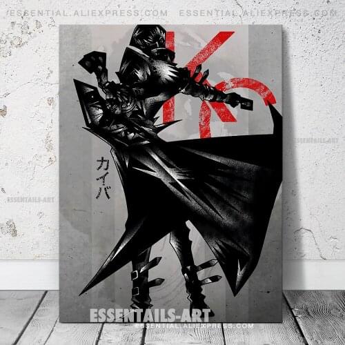 Seto Kaiba Yu-Gi-Oh Anime Poster Canvas Wall Art Painting Decor Pictures Bedroom Study Living Room Home Decoration Prints