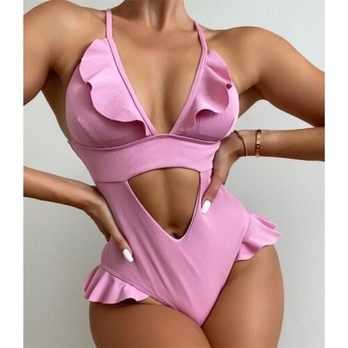 STEPHENZHOU Swimwear With Ruffles