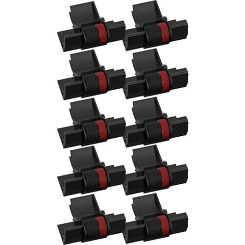 10Pack Replacement for IR-40T MP-12D Calculator Ink Roller Printer Ribbons Used for Canon,HR-100TM,HR-150TM