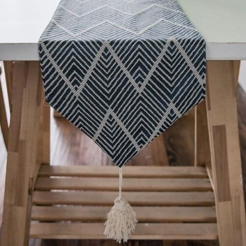 European Style Jacquard Table Runners Luxury Table Runner Modern Wedding Party Home Decoration For Dinning Table Decoration