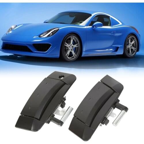 1Pair Car Left& Right Outside Outer Exterior Door Handle Repair Parts Compatible with Nissan 350Z 2003-2009
