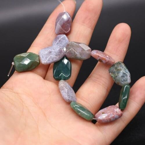 12pcs Irregular Natural Stone Bead Green Aventurines Bracelet Necklace Jewelry For DIY Jewelry Birthday Gift Size 12x16.5x6mm
