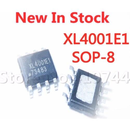 5PCS/LOT XL4001 XL4001E1 SOP-8 DC step-down conversion chip SMD SOP8 In Stock NEW original IC