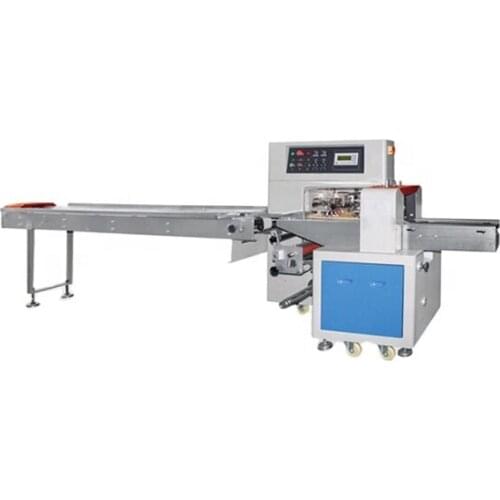 Automatic belt material packing machine line(one tray four)