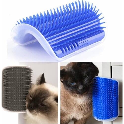 Pet Cat Self Groomer Grooming Tool Hair Removal Brush Comb For Dogs Cats Hair Shedding Trimming Cat Massage Device Cat Toys