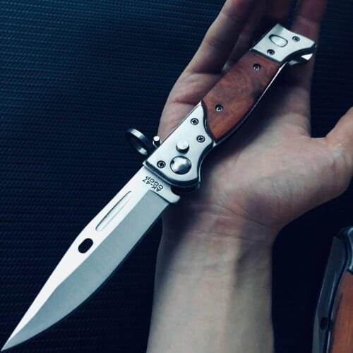 POCKET KNIFE ASSISTED OPEN KNIVES Out The Blade Tactical Folding knifes Survival Rescue EDC Outdoor Camping hunt Tool Drop Ship