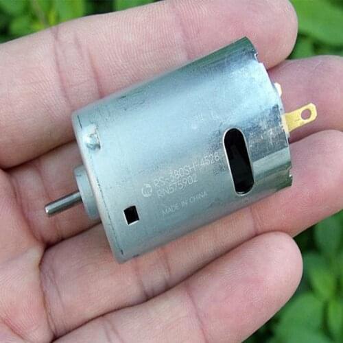 Mabuchi micro Double shaft 385-2085 motor DC12V-24V 15000rpm high speed high power Large torque small DIY Toy boat car model