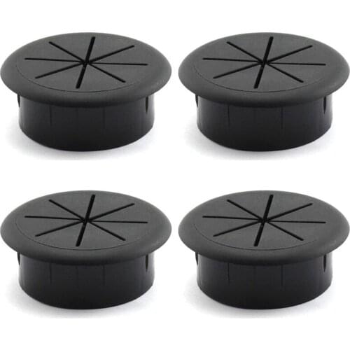 Desk Clue Grommet Wire Hole Cover Suitable for Office PC Desk Cable Wire Cover