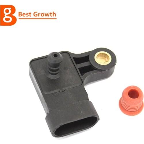 New 1Bar MAP Sensor For Chevy Aveo 1.4L 1.6L Daewoo Matiz KALOS 2.0 16V 96276354 25184081 96482570 96333468 96330547 Y043B