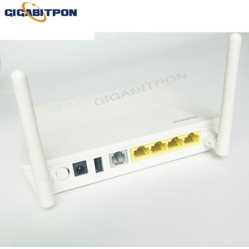Brand new small Huawei GPON ONT ONU HG8546M 1GE+3FE+1USB+1TEL+ Wifi ftth modem with 2 antenna terminals without power and box