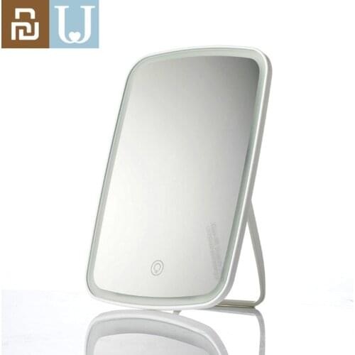 Original Youpin JORDAN&JUDY Intelligent portable makeup mirror desktop led light portable folding light mirror dormitory desktop