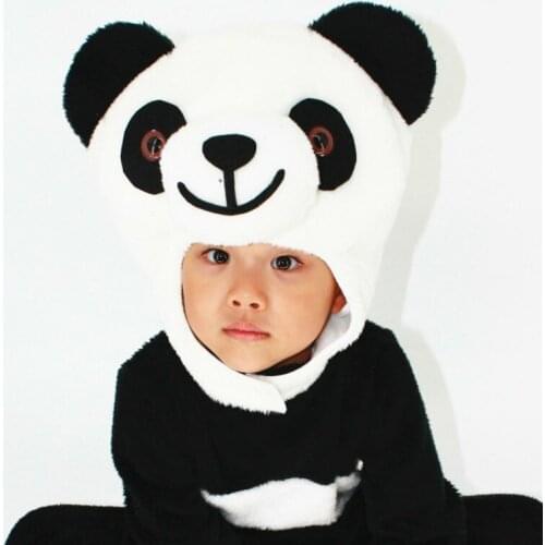 Panda Halloween Costumes Animal Stage Costumes Children Hairy Panda Costumes COS Magic Costumes Mascot Perfect Birthday Gift
