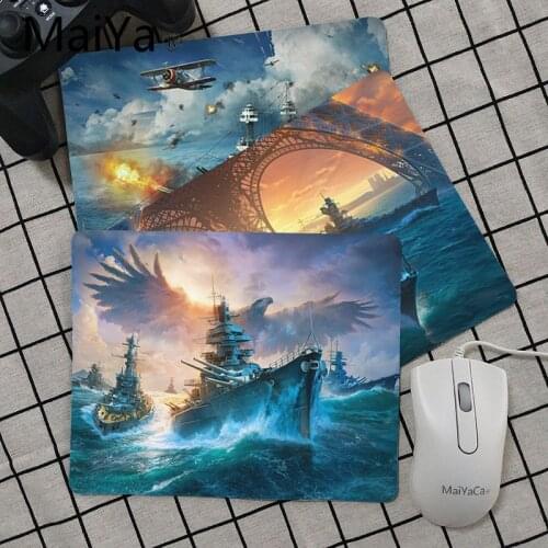 Babaite High Quality World of Warships Laptop Computer Mousepad Smooth Writing Pad Desktops Mate gaming mouse pad