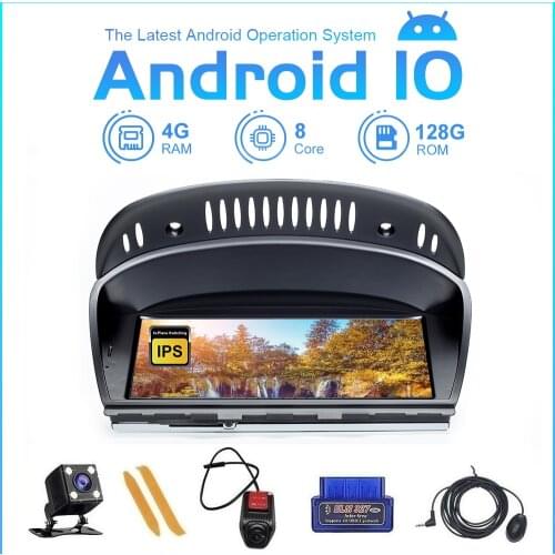 ZLtoopai 3G/4G SIM Carplay 8Core 4+128GB Android10 For BMW Series 5/3 E60 E61 E62 E63 E90 Car Multimedia Player GPS Navigation