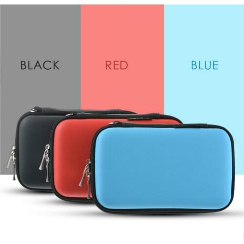 Convenient Hard Storage Box Organizer Ear Cup Disk Drive Storage Container Electronic Parts Storage Pouch 1PC Multifunction