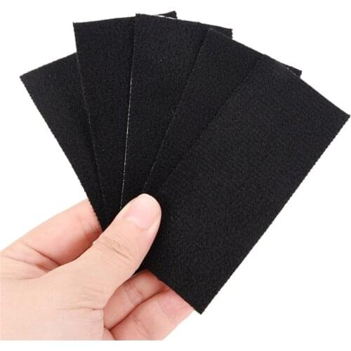 10Pcs/set Car Vinyl Film Wrap Felt for All 10cm Squeegee Edge Automobile Window Tint Tool Squeegee Fabric Felt Edge 10cm x 4cm