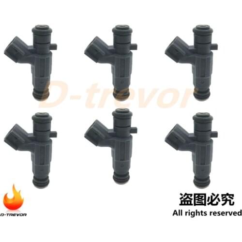 6pcs Fuel Injector Nozzle For Buick Statue of lu lacrosse 3.0L 2.5L V6 0280156287 1998-2014