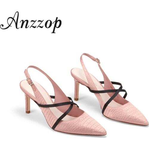 Anzzop Women's Shoes With A Strap