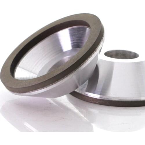 Bowl diamond grinding wheel for tungsten carbide tools resin bond abrasive flaring cup wheel E023