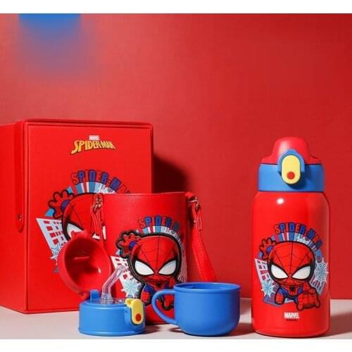 Disney Childrens Straw Insulation Portable Primary School Large Capacity Water Cup