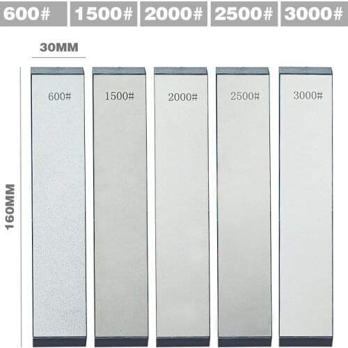 FREE LEATHER Diamondnal Knife Sharpener Replacement Fixed Angle Sharpening Stone System Grinding Bar Diamond Whetstone Oil Stone