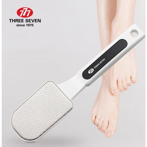 THREE SEVEN/777 Foot Rasp Cuticle File Stainless Steel Foot Rub Pedicure Care Beauty Series Manicure Tools