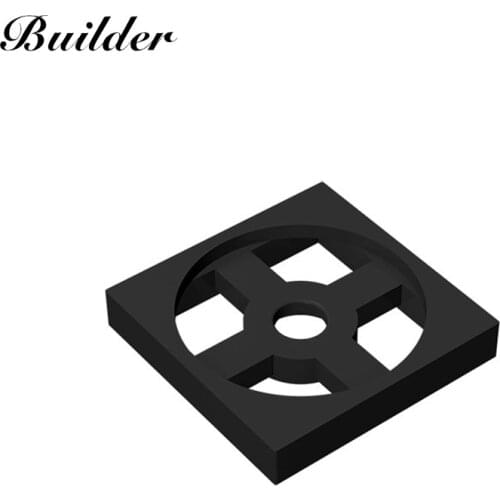 Little Builder 3680 Building Blocks Technological Parts 2x2 MOC Rotating Plate Base DIY Compatible With Brands Toys for Children